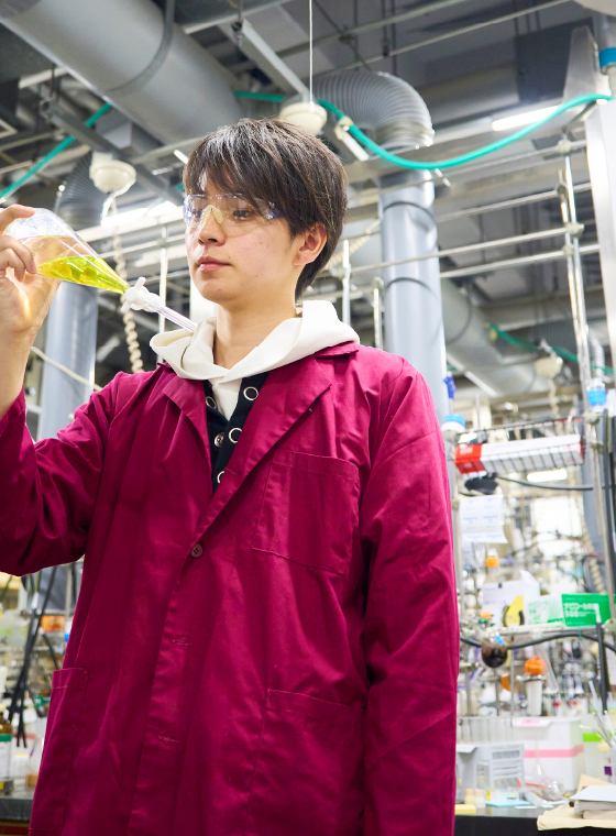 大学院 理工学研究科 化学専攻 博士課程2年生 木之下 拓海さん